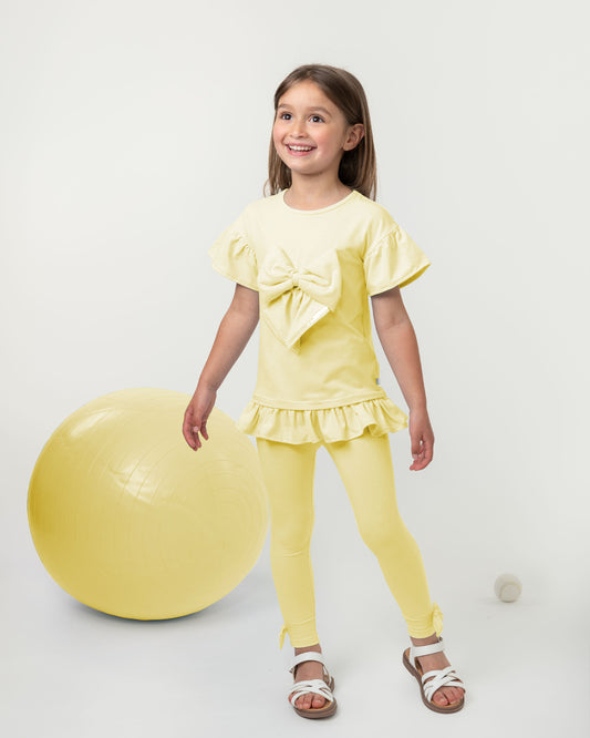 Caramelo Lemon Leggings Set