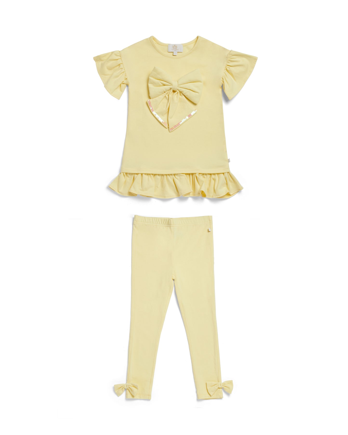 Caramelo Lemon Leggings Set