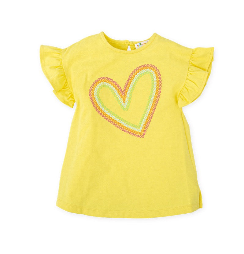 Agatha yellow heart dress