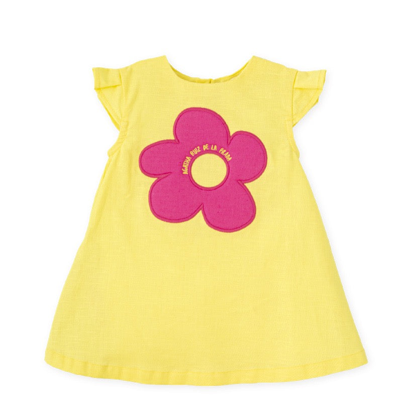 Agatha ruiz de la prada yellow flower dress